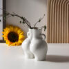 Vase fessier  Bella Vista blanc – Image 2
