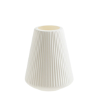 Vase scandinave Iconico largo blanc