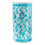 Vase Mosaico bleu