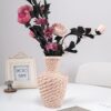Vase scandinave Vimini rose – Image 2