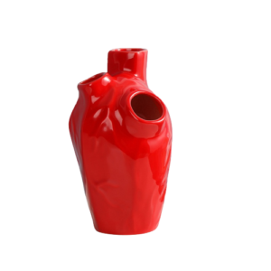 vase rouge